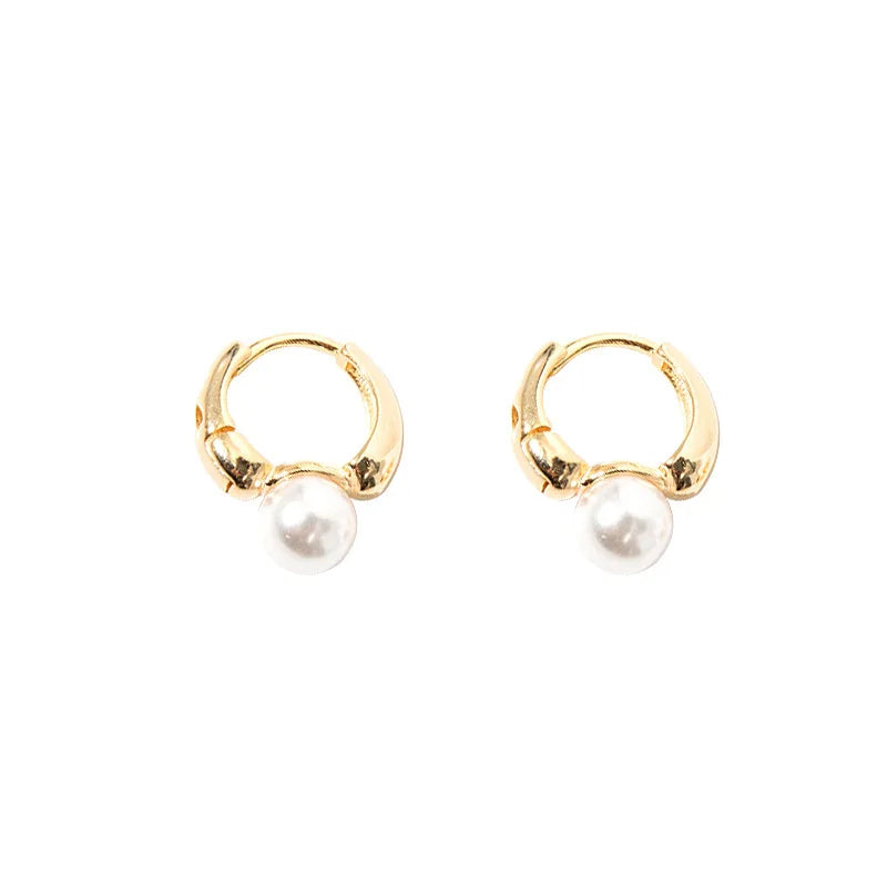 Starmoon Celebrity Style Pearl Drop Earrings For Woman