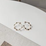 Silver 925 Star Earrings for Women Party - Star Stackable Studs