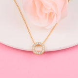 Starry Sky Autumn Pendant Necklace 100% Real Silver S925 Necklace Women