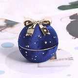 Starry Sky Bowknot Necklace Pendant Box