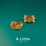 Starry Sky Moonlit Night Retro Brooch Pin Insignia Chest Badges Decor