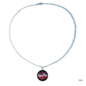 Starry Sky Gem Pendant Necklace for Gift