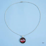 Starry Sky Gem Pendant Necklace for Gift