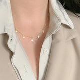 Stars Party Women's Pendant Necklace 925 Sterling Silver Choker