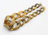 Chunky Acrylic Long Chain Necklace for Women