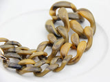 Chunky Acrylic Long Chain Necklace for Women