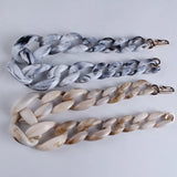 Chunky Acrylic Long Chain Necklace for Women