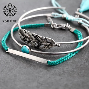 Feather Bracelet & Bangle Statement Bracelets Valentines Gift