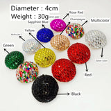 Neon Extraggerated Big Champagne Stud Earrings
