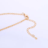 Cubic Zirconia Rose Necklace for Women Party
