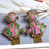 Crystal Dangle Drop Earrings High-Quality Pendant Jewelry Accessories