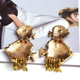 Crystal Dangle Drop Earrings High-Quality Pendant Jewelry Accessories