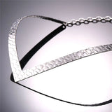 Stainless Steel Statement Necklace Torque Choker