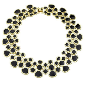 Enamel Statement Necklace for Women