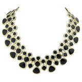 Enamel Statement Necklace for Women
