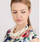 Layered Pearl Twist Chinese Knot Necklace