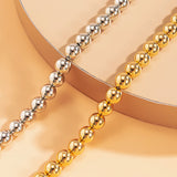 Steampunk Ball Beads Chain Necklace CCB Plastic Choker Necklace 57CM
