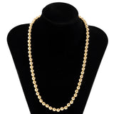 Steampunk Ball Beads Chain Necklace CCB Plastic Choker Necklace 57CM
