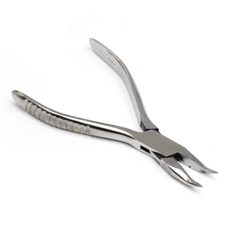 Steel Bent Nose Plier Jewelry Making Tools 155mm