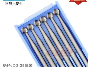 Steel Burs Carbide Tools 6pcs 2.35mm Shank