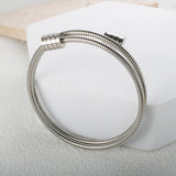Adjustable Steel Cable Wire Bracelet Stainless Steel Religious Jewelry