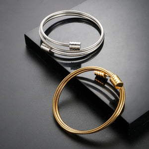 Adjustable Steel Cable Wire Bracelet Stainless Steel Religious Jewelry