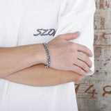 Men's Stainless Steel Chain Bracelet Cuban