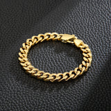 Men's Stainless Steel Chain Bracelet Cuban