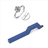 Steel Curved Stamp Tool Jewelry Ring Marking Punch 925