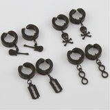 K?st?rmal? Steel Dangle Male Earrings