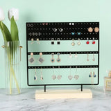 Steel Earrings Holder Jewelry Organizer Bracelet Display