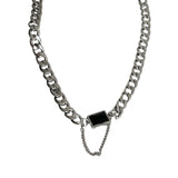 Steel Heavy Industry Chain Punk Hip-hop Wind Necklace