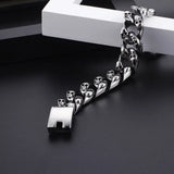 Men's Steel Bracelet Stylish Decorative Glossy Bangle - Gift