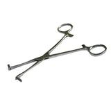 Steel Piercing Forceps Septum Forceps Body Piercing Tool 1pcs