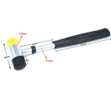 Steel Ring Mandrel & Rubber Hammer Jewelry Forming Kit