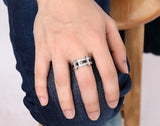 8MM Steel Rings for Men Exclusive Engagement Ring