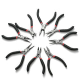 Steel Round Nose End Cutting Jewelry Pliers