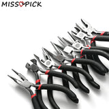 Steel Round Nose End Cutting Jewelry Pliers