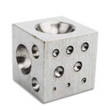 Steel Square Dapping Doming Die Block for Jewelry Making