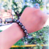 Steel Soldier Punk Skull Bracelet Bangle