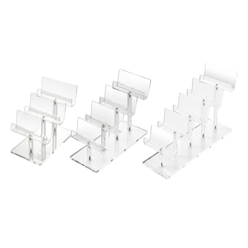 Clear Acrylic Wallet Purse Display Stand for Retail Shops