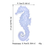 Stereo Wall Hanging Seahorse Silicone Mould DIY Epoxy Resin Mold