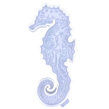 Stereo Wall Hanging Seahorse Silicone Mould DIY Epoxy Resin Mold