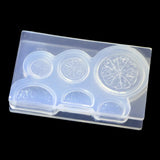 Stereoscopic Lemon Slice Silicone Mold for Resin Jewelry Making