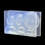 Stereoscopic Lemon Slice Silicone Mold for Resin Jewelry Making