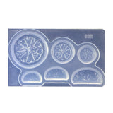 Stereoscopic Lemon Slice Silicone Mold for Resin Jewelry Making
