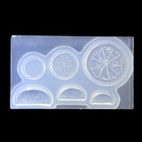 Stereoscopic Lemon Slice Silicone Mold for Resin Jewelry Making