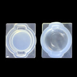Clear Silicone DIY Pot lid Mold For Epoxy Resin Jewelry Making
