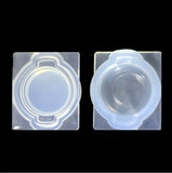Clear Silicone DIY Pot lid Mold For Epoxy Resin Jewelry Making