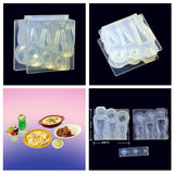 Silicone Wine Bottle Shape Mold for Epoxy Resin Jewelry Making